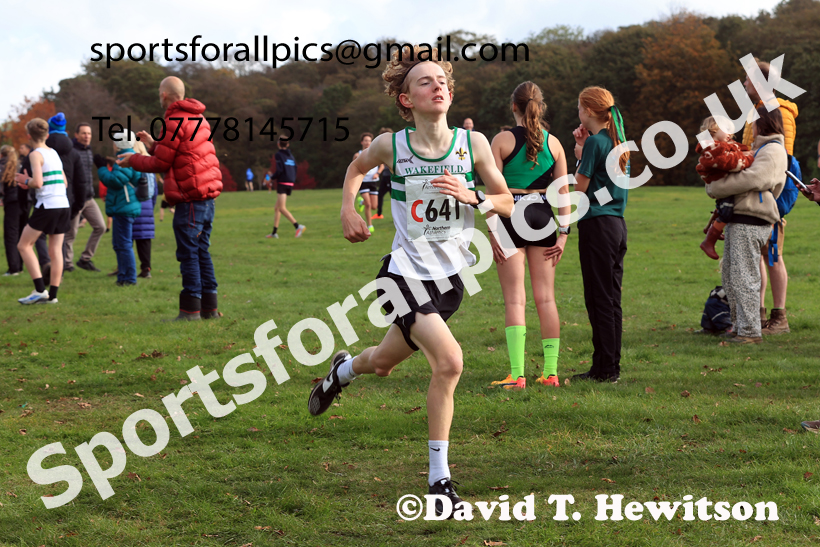 Boys Under-16s 2026 Northern Cross Country Relays, Graves Park, Sheffield. Photo: David T. Hewitson/Sports for All Pics